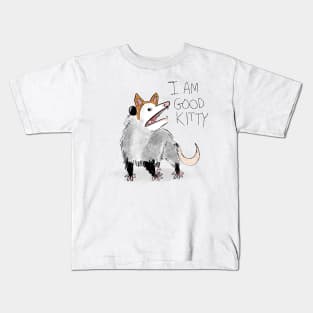 I AM GOOD KITTY Kids T-Shirt